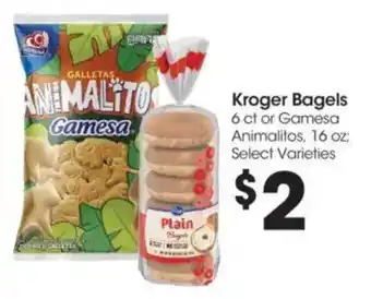 Food 4 Less Kroger Bagels offer