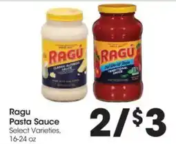 Food 4 Less Ragu pasta sauce offer