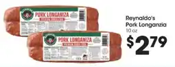 Food 4 Less Reynaldo's pork longaniza offer