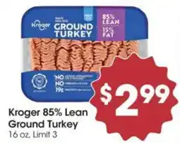 Food 4 Less Kroger ground turkey offer