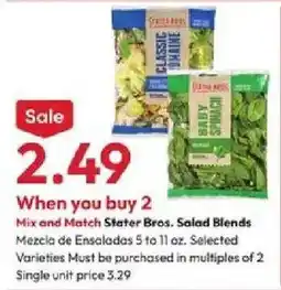 Stater Bros Stater Bros. Salad Blends offer