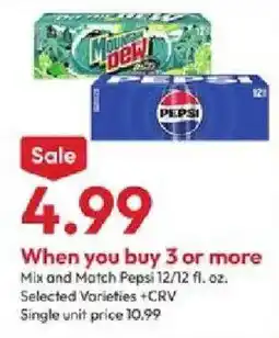 Stater Bros Pepsi offer