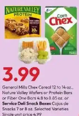 Stater Bros General Mills Chex Cerea offer