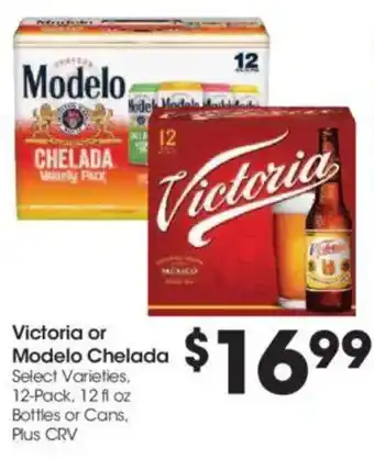 Food 4 Less Victoria or Modelo Chelada offer