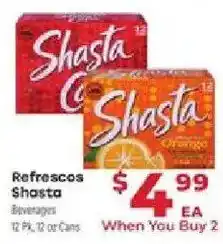 Supermercado El Rancho Shasta beverages offer