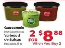 Supermercado El Rancho Guacamole Fresh Guacamole, 8 oz offer