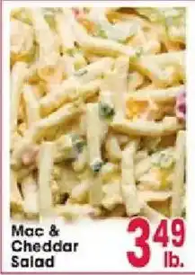 Jewel-Osco Mac & Cheddar Salad offer