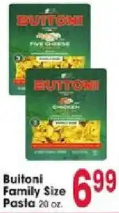 Jewel-Osco Buttoni family size pasta offer