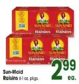 Jewel-Osco Sun-Maid Raisins offer