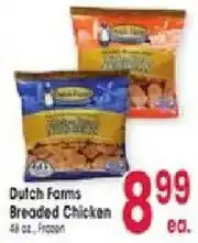 Jewel-Osco Dutch Farms Breaded Chicken offer