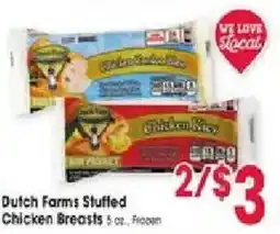 Jewel-Osco Dutch Farms Stuffed Chicken Breasts offer