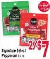 Jewel-Osco Signature Select Pepperoni offer
