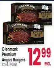 Jewel-Osco Glenmark Premium Angus Burgers offer