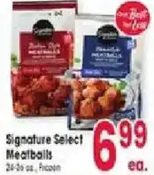Jewel-Osco Signature Select Meatballs offer