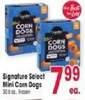 Jewel-Osco Signature Select Mini Corn Dogs offer