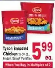 Jewel-Osco Tyson Breaded Chicken offer