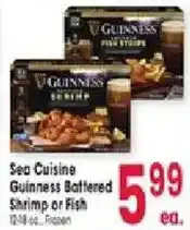 Jewel-Osco Sea Cuisine Guinness Battered Shrimp or Fish offer