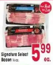 Jewel-Osco Signature Select Bacon offer