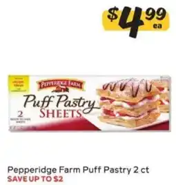 Winn Dixie Pepperidge Farm Puff Pastry offer