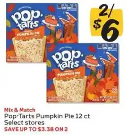 Winn Dixie Pop-Tarts Pumpkin Pie offer