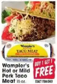 Jewel-Osco Wampler's Taco Meat offer
