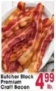 Jewel-Osco Butcher Block Premium Craft Bacon offer