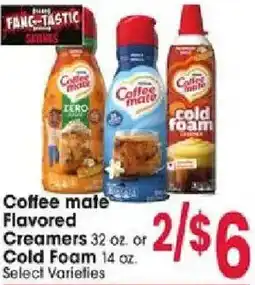 Jewel-Osco Coffee mate Flavored Creamers offer