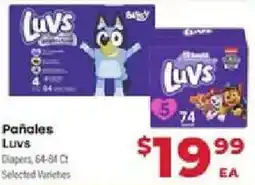 Supermercado El Rancho Luvs Diapers offer