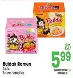 Jewel-Osco Buldak Ramen offer