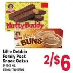 Jewel-Osco Little Debbie Family Pack Snack Cakes offer