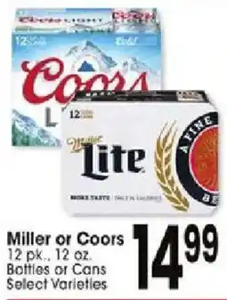 Jewel-Osco Miller or Coors offer