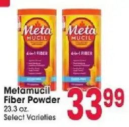 Jewel-Osco Metamucil Fiber Powder offer
