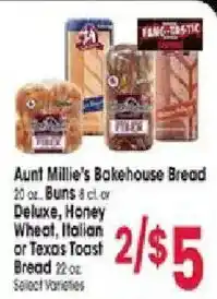 Jewel-Osco Aunt Millie's Bakehouse Bread offer