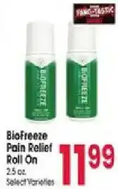Jewel-Osco Biofreeze Pain Relief Roll On offer