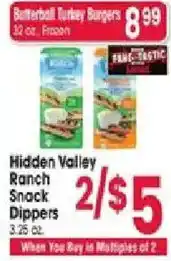Jewel-Osco Hidden Valley Ranch Snack Dippers offer