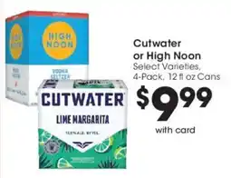 King Soopers Cutwater or High Noon offer