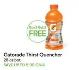 Publix Gatorade Thirst Quencher offer