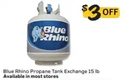 Winn Dixie Blue Rhino Propane Tank Exchange offer