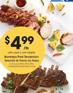 Ralphs Boneless Pork Tenderloin offer