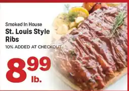 Cash Saver Slidell St. Louis Style Ribs offer