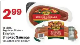 Cash Saver Slidell Eckrich Smoked Sausage offer
