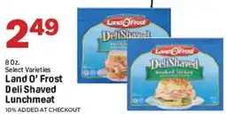 Cash Saver Slidell Land O' Frost Deli Shaved Lunchmeat offer
