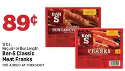 Cash Saver Slidell Bar-S Classic Meat Franks offer