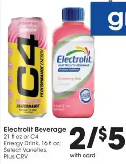 Ralphs Electrolyte Beverage offer