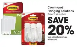 King Soopers Command hanging solutions offer