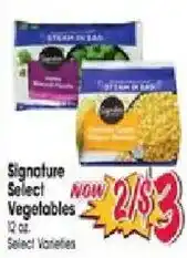 Jewel-Osco Signature Select Vegetables offer