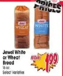 Jewel-Osco Jewel White or Wheat Bread offer