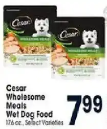 Jewel-Osco Cesar Wholesome Meals Wet Dog Food offer