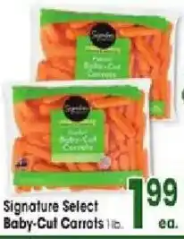 Jewel-Osco Signature Select Baby-Cut Carrots offer