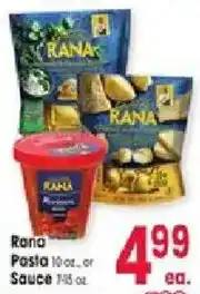 Jewel-Osco Rana Pasta or Sauce offer
